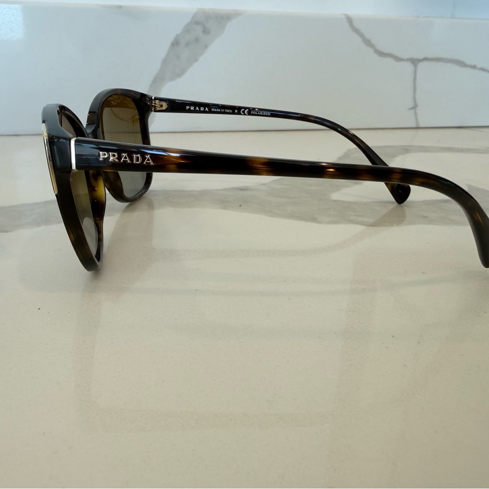 Prada Women's Tortoiseshell Sunglasses with Brown Gradient Lenses - Picture 2 of 6